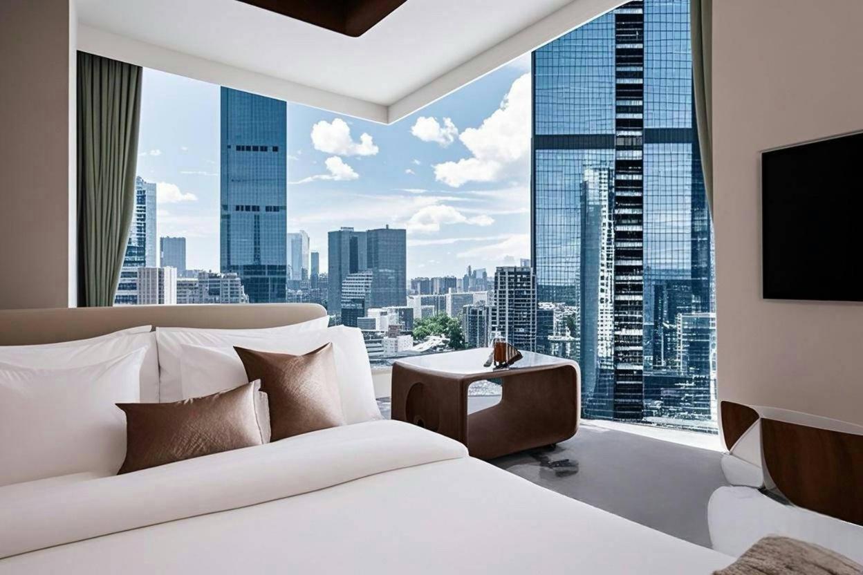 Yun Jin City View Hotel - Guangzhou Taikoo Hui Zhujiang New Town Tianhe Sports Center Εξωτερικό φωτογραφία