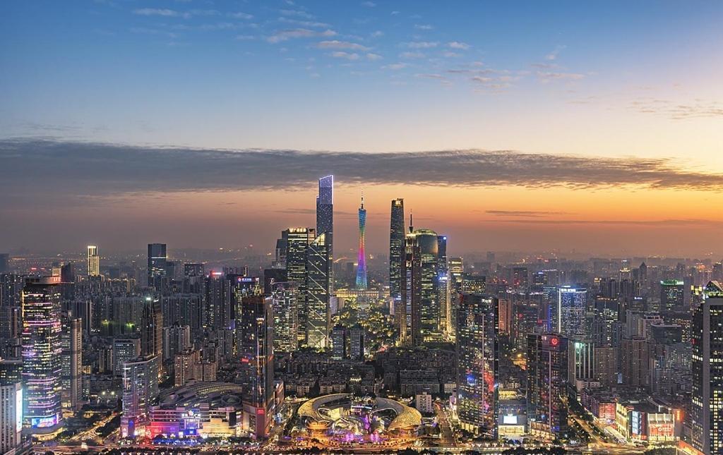 Yun Jin City View Hotel - Guangzhou Taikoo Hui Zhujiang New Town Tianhe Sports Center Εξωτερικό φωτογραφία